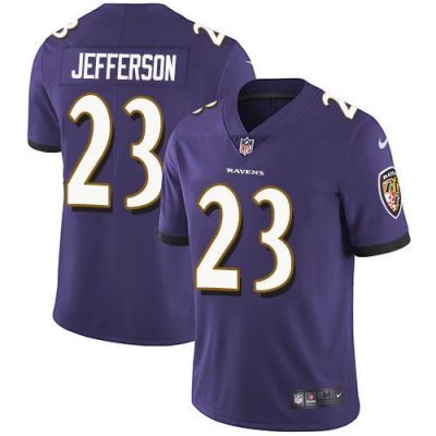 Nike Baltimore Ravens #23 Tony Jefferson Purple Team Color Stitched NFL Vapor Untouchable Limited Jersey