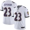 Nike Baltimore Ravens #23 Tony Jefferson White Stitched NFL Vapor Untouchable Limited Jersey