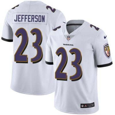 Nike Baltimore Ravens #23 Tony Jefferson White Stitched NFL Vapor Untouchable Limited Jersey