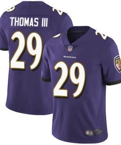Nike Baltimore Ravens #29 Earl Thomas III Purple Team Color Stitched NFL Vapor Untouchable Limited Jersey