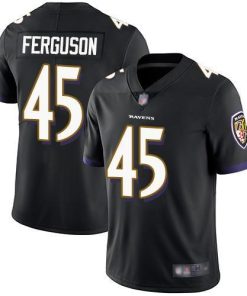 Nike Baltimore Ravens #45 Jaylon Ferguson Black Alternate Stitched NFL Vapor Untouchable Limited Jersey
