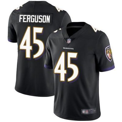 Nike Baltimore Ravens #45 Jaylon Ferguson Black Alternate Stitched NFL Vapor Untouchable Limited Jersey
