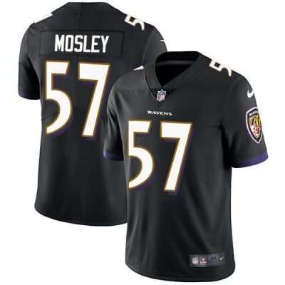 Nike Baltimore Ravens #57 C.J. Mosley Black Alternate Stitched NFL Vapor Untouchable Limited Jersey