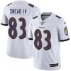 Nike Baltimore Ravens #83 Willie Snead IV White Stitched NFL Vapor Untouchable Limited Jersey