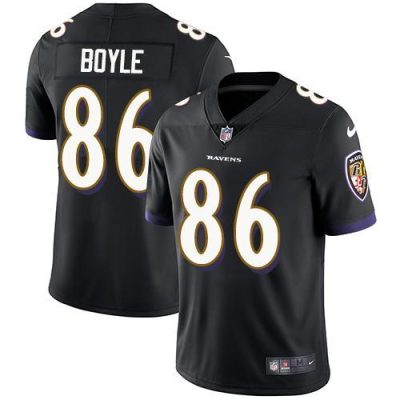 Nike Baltimore Ravens #86 Nick Boyle Black Alternate Stitched NFL Vapor Untouchable Limited Jersey