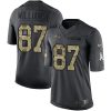 Nike Baltimore Ravens #87 Maxx Williams Black Stitched NFL Limited 2016 Salute to Service Jersey
