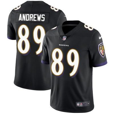 Nike Baltimore Ravens #89 Mark Andrews Black Alternate Stitched NFL Vapor Untouchable Limited Jersey