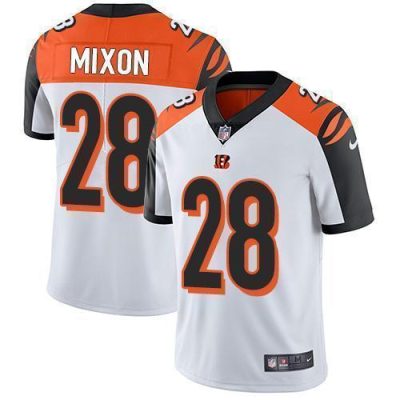 Nike Bengals #28 Joe Mixon White Stitched NFL Vapor Untouchable Limited Jersey