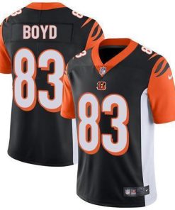 Nike Bengals #83 Tyler Boyd Black Team Color Stitched NFL Vapor Untouchable Limited Jersey
