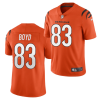 Nike Bengals #83 Tyler Boyd Orange Nike Alternate Vapor Limited Jersey