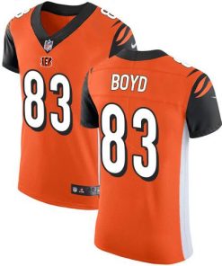 Nike Bengals #83 Tyler Boyd Orange Alternate Stitched NFL Vapor Untouchable Elite Jersey