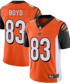 Nike Bengals #83 Tyler Boyd Orange Alternate Stitched NFL Vapor Untouchable Limited Jersey