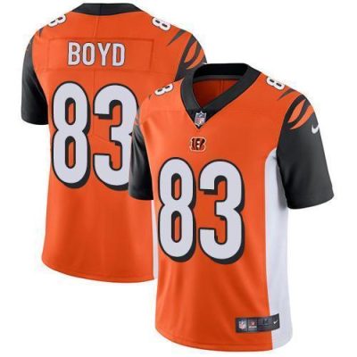 Nike Bengals #83 Tyler Boyd Orange Alternate Stitched NFL Vapor Untouchable Limited Jersey