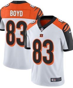 Nike Bengals #83 Tyler Boyd White Stitched NFL Vapor Untouchable Limited Jersey