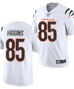 Nike Bengals #85 Tee Higgins White Nike Vapor Limited Jersey