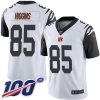 Nike Bengals #85 Tee Higgins White Stitched NFL Limited Rush 100th Season Jersey