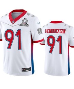 Nike Bengals #91 Trey Hendrickson NFL 2022 AFC Pro Bowl Game Jersey White