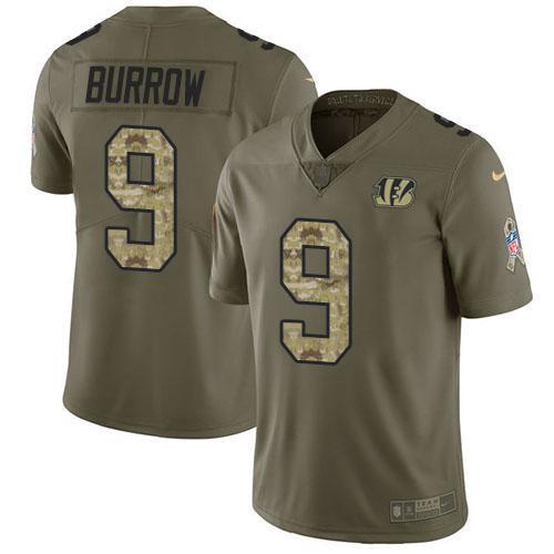 Nike20Bengals20920Joe20Burrow20OliveCamo2020Stitched20NFL20Limited20201720Salute20To20Service20.jpg