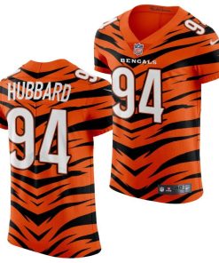Nike Bengals #94 Sam Hubbard 2021-22 Orange City Edition Elite NFL Jersey