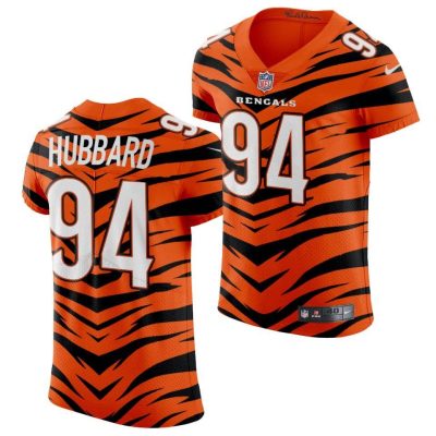 Nike Bengals #94 Sam Hubbard 2021-22 Orange City Edition Elite NFL Jersey