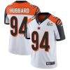 Nike Bengals #94 Sam Hubbard White Super Bowl LVI Patch Stitched NFL Vapor Untouchable Limited Jersey