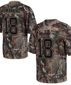 Nike Broncos #18 Peyton Manning Camo Stitched NFL Realtree Elite Jersey