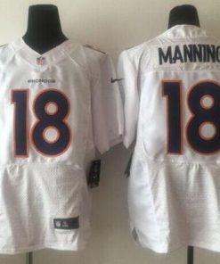 Nike Broncos #18 Peyton Manning White Stitched NFL Elite Event Jersey