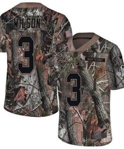 Nike Broncos #3 Russell Wilson Camo Stitched NFL Limited Rush Realtree Jersey