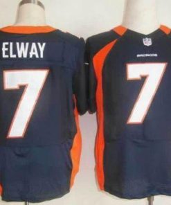 Nike Broncos #7 John Elway Navy Blue Alternate Stitched NFL Elite Jersey