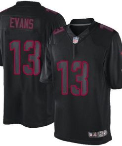 Nike Buccaneers #13 Mike Evans Black Stitched NFL Impact Limited Jersey