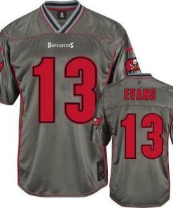 Nike Buccaneers #13 Mike Evans Grey Stitched Vapor Jersey