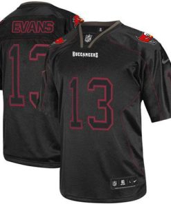Nike Buccaneers #13 Mike Evans Lights Out Black Stitched Jersey