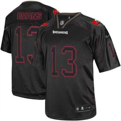 Nike Buccaneers #13 Mike Evans Lights Out Black Stitched Jersey