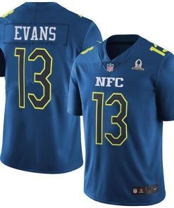 Nike Buccaneers #13 Mike Evans Navy Stitched NFL Limited NFC 2017 Pro Bowl Jersey