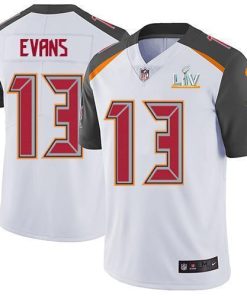 Nike Buccaneers #13 Mike Evans White Super Bowl LV Bound Stitched NFL Vapor Untouchable Limited Jersey