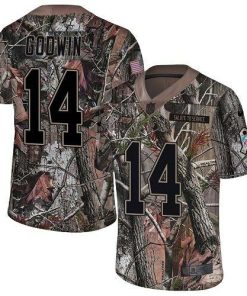 Nike Buccaneers #14 Chris Godwin Camo Stitched NFL Limited Rush Realtree Jersey