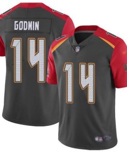 Nike Buccaneers #14 Chris Godwin Gray Stitched NFL Limited Inverted Legend Jersey