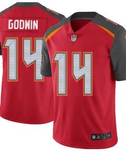 Nike Buccaneers #14 Chris Godwin Red Team Color Stitched NFL Vapor Untouchable Limited Jersey
