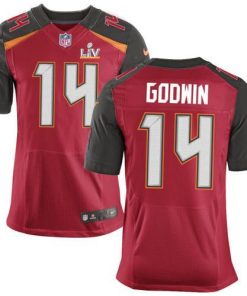 Nike Buccaneers #14 Chris Godwin Red Team Color Super Bowl LV Bound Stitched NFL Vapor Untouchable Elite Jersey