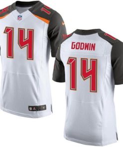Nike Buccaneers #14 Chris Godwin White Stitched NFL New Elite Jersey