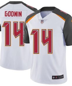 Nike Buccaneers #14 Chris Godwin White Stitched NFL Vapor Untouchable Limited Jersey