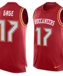 Nike Buccaneers #17 Russell Gage Red Team Color Stitched NFL Limited Tank Top Jersey