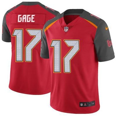 Nike Buccaneers #17 Russell Gage Red Team Color Stitched NFL Vapor Untouchable Limited Jersey