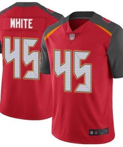 Nike Buccaneers #45 Devin White Red Team Color Stitched NFL Vapor Untouchable Limited Jersey