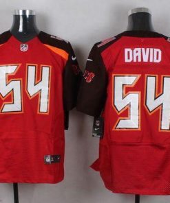 Nike Buccaneers #54 Lavonte David Red Team Color Stitched NFL New Elite Jersey