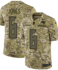 Nike Buccaneers #6 Julio Jones Camo Stitched NFL Limited 2018 Salute To Service Jersey