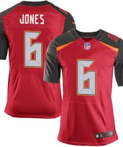 Nike Buccaneers #6 Julio Jones Red Team Color Stitched NFL Vapor Untouchable Elite Jersey