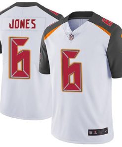Nike Buccaneers #6 Julio Jones White Stitched NFL Vapor Untouchable Limited Jersey