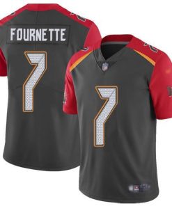 Nike Buccaneers #7 Leonard Fournette Gray Stitched NFL Limited Inverted Legend Jersey