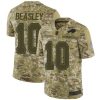 Buffalo Bills #10 Cole Beasley Camo Stitched NFL Limited 2018 Salute To Service Jersey